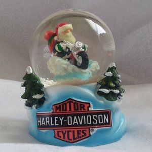 Harley Davidson mini snowglobe
